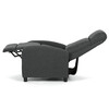 Polohovacie kreslo, sivá, látka, TV-W3397 GREY2