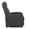 Polohovacie kreslo, sivá, látka, TV-W3397 GREY2