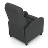 Polohovacie kreslo, sivá, látka, TV-W3397 GREY2