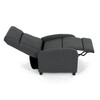 Polohovacie kreslo, sivá, látka, TV-W3397 GREY2
