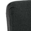 Polohovacie kreslo, sivá, látka, TV-W3397 GREY2