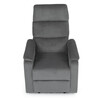 Sedacia súprava, polohovacia, sivá, menčestrová látka, ASD-C5981 GREY6