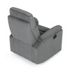 Sedacia súprava, polohovacia, sivá, menčestrová látka, ASD-C5981 GREY6
