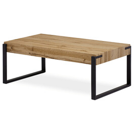 Konferenčný stolík 110x60cm, mdf, divoký dub, AHG-250 OAK