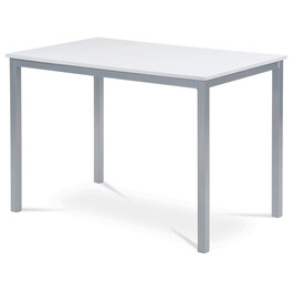 Jedálenský stôl 110x70cm, mdf, biela, GDT-202 WT