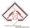 Infrasauna DeLuxe 4005 Carbon